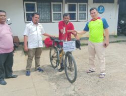Syafrizal Berasal Kabupaten Sijunjung Sumatera Barat Datangi Kantor KONI Kuansing