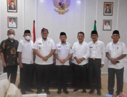 Progul Tanah Datar Dipaparkan Wabup Kepada Wawako Bengkulu