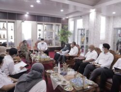 Kedatangan Ketua BPK Perwakilan Sumbar dan Tim KAP Disambut Wako Solok