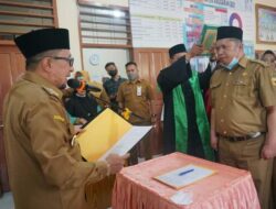 Yendri Chan Sebagai Pj. Wali Nagari Jaho kecamatan X Koto
