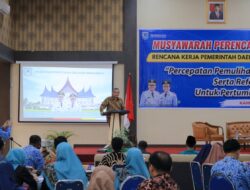 Musrenbang Terakhir Di Era Wali Kota Riza Falepi, Minta Perhatikan 6 Hal