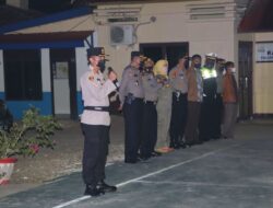 Kapolres Kuansing Pimpin Langsung Apel PPKM Level II Kuansing