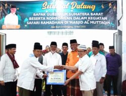 TSR SUMBAR DI BALAI RUPIHGUBERNUR MAHYELDI KUCURKAN Rp 82,8 M, BUPATI SAFARUDDIN : LIMAPULUH KOTA SANGAT BERSYUKUR