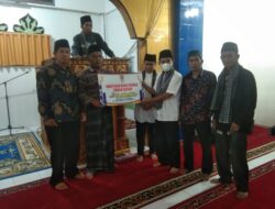 Masjid Baiturrahim Jorong Andaleh Dikunjungi Tim XX Ramadhan Tanah Datar
