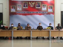 Kapolres Kuansing  Ikuti Rakor Bupati/Walikota se Provinsi Riau, Menghadapi Hari Raya Idul Fitri 1443 H