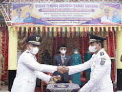 Sertijab Camat Guguak, Bupati Safarudding : Camat Harus Selalu Bersinergi Dengan Forkopimca Dan Nagari