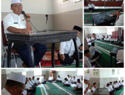 Hari Pertama Dinas Ka Kanmenag Berikan Kultum Ramadhan 1443 H
