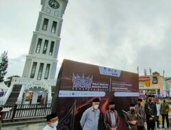 Wapres Meresmikan Gernas BBI di Jam Gadang Bukittinggi