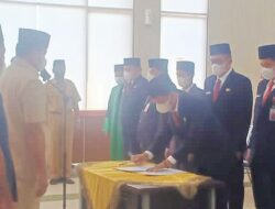 Plt Bupati Kuansing Lakukan Pelantikan Pejabat Pimpinan Tinggi Pratama