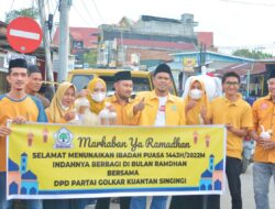 DPC MKGR Kuansing, Indahnya Berbagi di Bulan Ramadhan