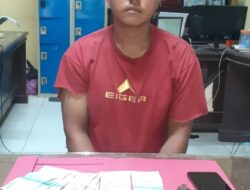 Tim Opsnal Sat Resnarkoba Polres Kuansing Bekuk Pengedar Shabu di Pasar Benai Kuansing