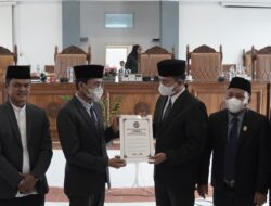 SEPAKAT, DPRD SETUJU SUBSTANSI REVISI RTRW KABUPATEN LIMAPULUH KOTA 2012-2032