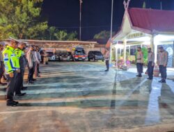 Polres Kuansing Melaksanakan KRYD Dalam Rangka Mengantisipasi Terjadinya Gangguan Kamtibmas