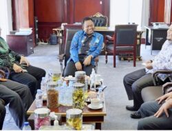 Ketua DPRD Kota Payakumbuh Kunjungi Wabup Rohil