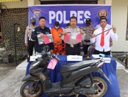 Polsek Kuantan Hilir Ungkap Kasus Curanmor dan Mengamankan 2 Pelaku Berikut Barang Bukti