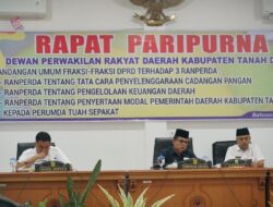 Pandangan Umum Atas 3 Ranperda Disampaikan Fraksi Yang Ada di DPRD Tanah Datar