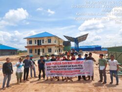 Aksi Demo Terjadi di PT Kamparindo Agro Industri Bertujuan Untuk Menindaklanjuti Surat Yang Masuk