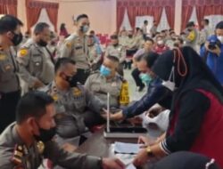 Dalam Rangka Hari Bhayangkara ke 76 Kapolres Kuansing Laksanakan Kegiatan Donor Darah
