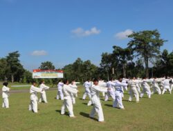 41 Personel Polres Kuansing Wajib Lulus Ujian Bela Diri Sebagai Prasyarat UKP