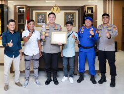 Kapolda Riau Jamu Pemenang Pertama Lomba Film ‘Sogok’ Sampaikan Rasa Bangga Raihan Prestasi