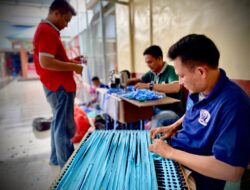 Warga Binaan Lembaga Pemasyarakatan Kelas IIB Teluk Kuantan Menjadikan Koran Siap Dibaca Jadi Bermamfaat