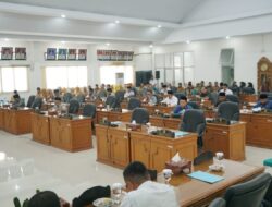 Tiga Ranperda Tentang Penyertaan Modal Pemerintah Kabupaten Tanah Datar Kepada Perusda Tuah Sepakat Diajukan Bupati