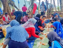 Tingkatkan Semangat Kebersamaan Kader,  PKK  Kelurahan Ganting Gelar Permainan Tradisional Anak di Puncak Nyalo