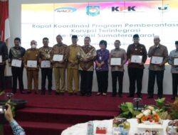 Pemkab Tanah Datar Meraih Penghargaan MCP Tahun 2021 Dari KPK RI