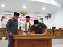 DPRD Memberikan Persetujuan Terhadap Ranperda RTRW Kabupaten Tanah Datar Tahun 2022-2042 Menjadi perda