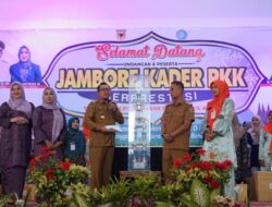 Jambore Kader PKK Berprestasi Tahun 2022 Tingkat Kabupaten Tanah Datar Ditutup, Salimpaung Juara Umum