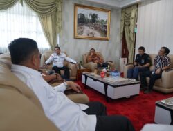 Bupati Tanah Datar Menerima Kunjungan GM Telkom Witel Sumatera Barat