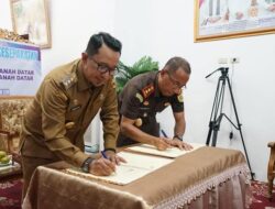 Pemkab Tanah Datar dan Kejari Tanah Datar Menandatangani Perjanjian Kerja Sama