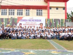 Sambut Hari Bhayangkara Ke 76, Polda Riau Gelar Lomba Menembak Bersama Jurnalis