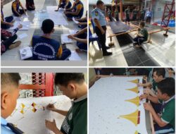 Warga Binaan Lapas Kelas IIB Teluk Kuantan Laksanakan Kegiatan Membatik Khas Kuansing