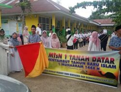 Pawai Ta’ruf Sambut 1 Muharram 1444 Hijriyah Berlangsung di MTsN I Tanah Datar