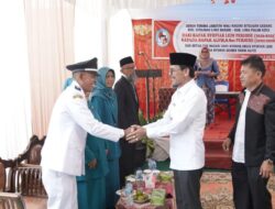 Hadiri Sertijab Walnag Secara Marathon, Ini Pesan Bupati Safaruddin