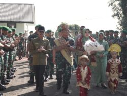 Kapus Zeni TNI-AD Mayjen Aby Ismawan Sambangi Denzipur 2/ PS Padang Mengatas