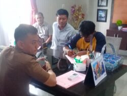 Berkas Lengkap, Satreskrim Polres Kuansing Limpahkan Tersangka Beserta Barang Bukti Korupsi ke Kejaksaan Negeri Kuansing