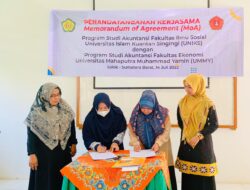 Prodi Akuntansi FIS UNIKS dan Prodi Akuntansi FE UMMY Tandatangani MoA Bidang Tri Dharma Perguruan Tinggi