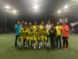 Perdana Ikut Ajang Olahraga : Tim Futsal MKGR Kuansing Masuk 40 Besar Dari 160 Peserta