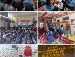 Lapas Kelas IIB Teluk Kuantan Sosialisasikan Tentang Penyesuaian Mekanisme Terhadap Layanan