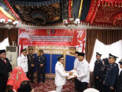 Pemberian Remisi Kepada 47 Orang Narapidana Rutan Kelas IIB Batusangkar Dihadiri Bupati dan Wakil Bupati Tanah Datar