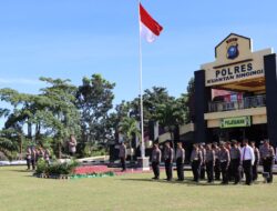 Kapolda Riau Irjen Pol Mohammad Iqbal, SIK MH Beri Arahan Personil Polres Kuansing, Jangan Menjadi Penghianat