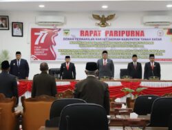 Pimpin Rapat Paripurna Mendengarkan Pidato Kenegaraan Presiden RI, Ketua DPRD Sampaikan Hal ini