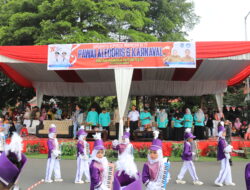 2 Tahun Vakum, Pawai Alegoris Di Kota Payakumbuh Meriahkan Semarak HUT RI Ke 77