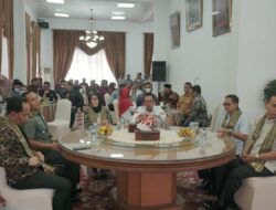 Rombongan SLISN PPRA ke 64 Lemhannas RI ke Tanah Datar Disambut Bupati Tanah Datar