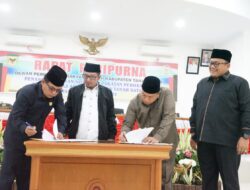 KUA-PPAS APBD tahun 2022 telah Disepakati Pemkab dan DPRD Tanah Datar Dalam Paripurna