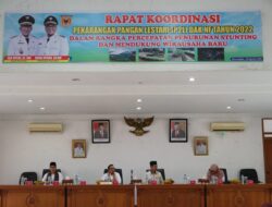 Bupati Tanah Datar Membuka Secara Resmi RaKoor Program P2L DAK NF Tahun 2022