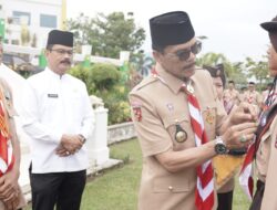 18 PRAMUKA IKUTI JAMNAS XI DI CIBUBUR, INI PESAN BUPATI SAFARUDDIN