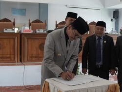 Sah, Nota Kesepakatan KUA PPAS 2023 Limapuluh Kota Resmi Diteken